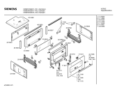 Схема №6 HB95054 с изображением Планка для плиты (духовки) Siemens 00362038