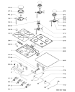 Схема №1 AKM 280/AV с изображением Краник для плиты (духовки) Whirlpool 481936058666