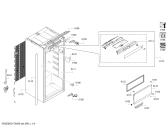 Схема №4 KIL32AD40 с изображением Модуль управления, запрограммированный для холодильника Bosch 00791373