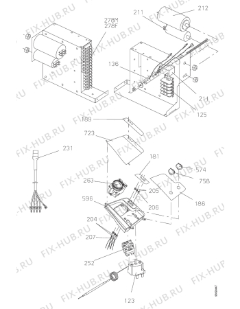 Взрыв-схема кондиционера Electrolux EBT1200QC - Схема узла Section 4