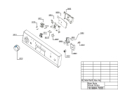 Схема №4 DSS 2500 XP (7690883955) с изображением Клавиша для электропосудомоечной машины Beko 1746341400