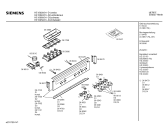 Схема №4 HE20131 с изображением Планка ручки для плиты (духовки) Siemens 00289839