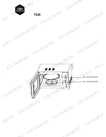 Схема №1 7528 с изображением Переключатель для микроволновки Seb FS-3072047528