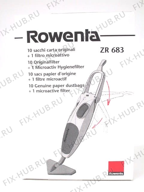 Большое фото - Мешок (пылесборник) для мини-пылесоса Rowenta ZR683 в гипермаркете Fix-Hub