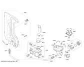 Схема №6 SMS25EI01E SilencePlus с изображением Силовой модуль запрограммированный для посудомойки Bosch 12021177