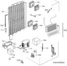 Схема №4 SKZ81800C0 с изображением Блок управления для холодильной камеры Aeg 973923586002004