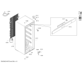 Схема №2 GS24VEW30 с изображением Дверь для холодильной камеры Bosch 00711841