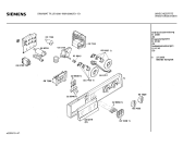 Схема №4 WM10000 SIWAMAT PLUS 1000 с изображением Панель для стиральной машины Siemens 00272505