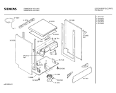 Схема №4 SN28656 с изображением Передняя панель для посудомоечной машины Siemens 00289011
