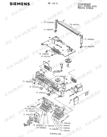 Схема №8 RD1124 с изображением Переключатель для звукотехники Siemens 00733394
