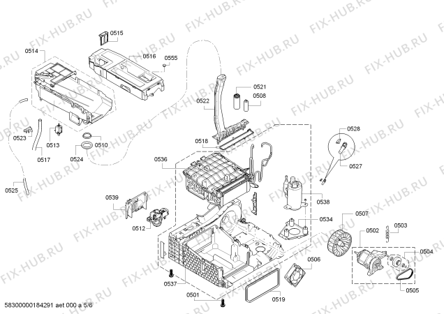 Схема №6 WTY87702 HomeProfessional SelfCleaning Condenser с изображением Дисплейный модуль запрограммирован для сушилки Bosch 00638532