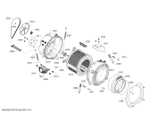 Схема №4 WI12A220EE IQ100 с изображением Модуль управления для стиралки Siemens 00705852