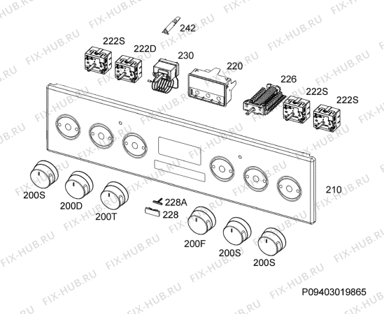 Схема №1 4713RV9-MN с изображением Обшивка для электропечи Aeg 3428328383