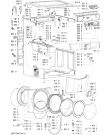 Схема №2 AWM 8700-ROK с изображением Ручка (крючок) люка для стиралки Whirlpool 481249878716