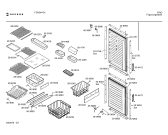 Схема №3 FDS344 с изображением Крышка для холодильника Bosch 00286241