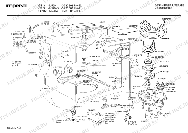 Схема №4 CG2659 CG2651 с изображением Индикатор для посудомойки Bosch 00050618