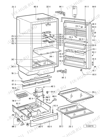 Схема №1 OKG 143 с изображением Блок управления для холодильной камеры Whirlpool 481228068315