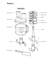 Схема №3 A8901A(0) с изображением Перекрытие для кухонного комбайна Moulinex MS-4821484