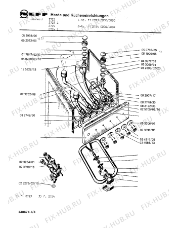 Схема №4 2824VG-2 с изображением Сенсор для электропечи Bosch 00023762