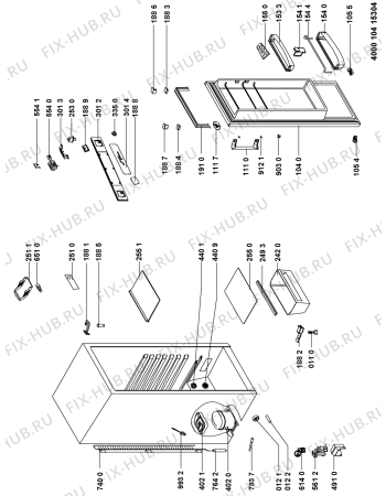 Схема №1 WME1610W (F091177) с изображением Наставление для стиралки Indesit C00346280