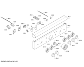 Схема №9 PRD304EG Thermador с изображением Держатель для плиты (духовки) Bosch 00685379