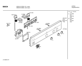 Схема №6 HBN9121GB с изображением Панель управления для духового шкафа Bosch 00366161