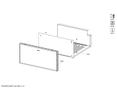 Схема №2 WS462110 с изображением Панель для плиты (духовки) Bosch 00689382