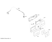 Схема №5 WT46E302BY с изображением Вкладыш в панель для электросушки Siemens 00609325
