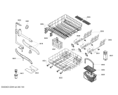 Схема №6 SHX56B02UC с изображением Ось для электропосудомоечной машины Bosch 00361556