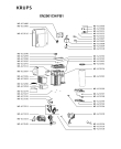 Схема №1 XN250140/FB1 с изображением Крышечка для электрокофеварки Krups MS-623512