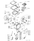 Схема №2 330 744 с изображением Обшивка для электросушки Whirlpool 481245210222