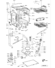 Схема №2 ADG 655 ME с изображением Панель для электропосудомоечной машины Whirlpool 481245372741