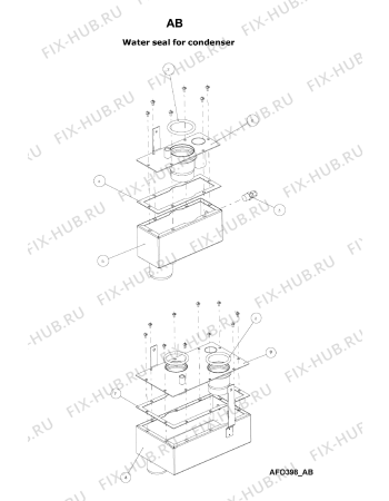 Схема №23 AFO 385 с изображением Другое для комплектующей Whirlpool 483286011683