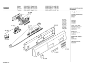 Схема №5 SGS4382EE PRACTICA с изображением Панель управления для электропосудомоечной машины Bosch 00360485