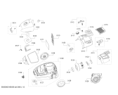 Схема №2 AC4100 selecta paquet с изображением Шасси для пылесоса Bosch 12005735