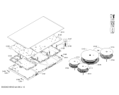 Схема №2 3EB997LT с изображением Стеклокерамика для плиты (духовки) Bosch 00715696