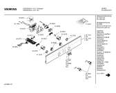 Схема №6 HB530760 с изображением Панель управления для плиты (духовки) Siemens 00437125