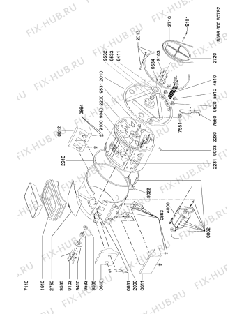 Схема №3 SLAT с изображением Кнопка, ручка переключения для стиральной машины Whirlpool 481241378691