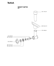 Схема №5 QB207138/700 с изображением Элемент корпуса для кухонного измельчителя Tefal MS-5A16489
