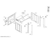 Схема №7 B44S32N5GB с изображением Панель управления для электропечи Bosch 11013743