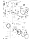 Схема №2 AWO/D 4110 WP с изображением Проводка для стиралки Whirlpool 481229088107