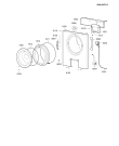 Схема №6 WA 5080 LI с изображением Лючок для стиралки Whirlpool 480111104837