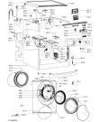 Схема №2 AWOE 9145 с изображением Декоративная панель для стиральной машины Whirlpool 481010667244