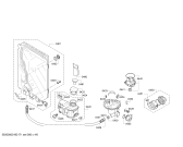 Схема №6 SMV98M10NL с изображением Силовой модуль запрограммированный для посудомойки Bosch 12010734