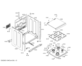 Схема №5 HSV746055T с изображением Фронтальное стекло для плиты (духовки) Bosch 00244906