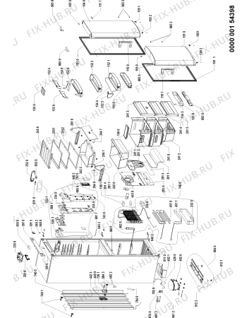 Схема №1 ARC7518IX (F090372) с изображением Руководство для холодильника Indesit C00346856