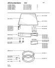 Схема №1 LAVW1200-W D с изображением Порошкоприемник (дозатор) для стиралки Aeg 8996453543002