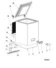 Схема №1 OFAA100F (F079940) с изображением Модуль (плата) управления для холодильника Indesit C00294477