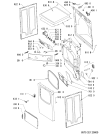 Схема №2 AWZ 321 с изображением Обшивка для сушилки Whirlpool 481245215077