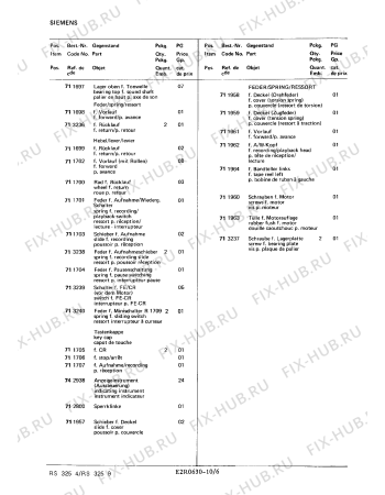 Схема №10 RS3254 с изображением Диод для моноблока Siemens 00709388